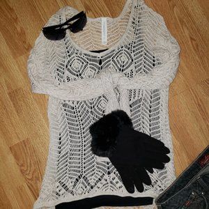 Aeropostale Knit Sweater Size S
